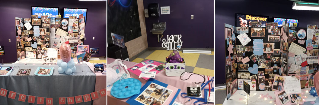 Charles Collectibles and Books display at The State of Michigan Jack and Jill of America Annual Children’s Cluster at the Michigan Science Center  